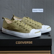 Converse Jack   Army   (สีเขียวทหารอเมริกัน) สุดยอดแห่งความคลาสสิค สินค้าพร้อมใบเซอร์ ใบรับประกัน และของแถม!!