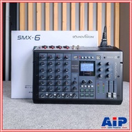 SOUNDVISION SMX-6 MIXER SMX 6 SMX6 มิกเซอร์อนาล็อก ช่องเสียบไมค์ 4 ช่อง เครื่องผสมสัญญาณ ซาวด์ วิชั่