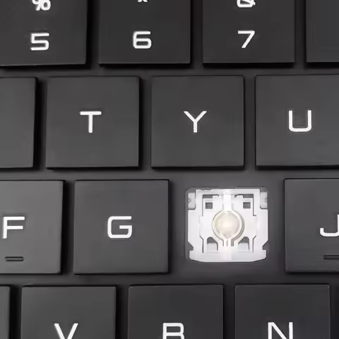 Replacement Key Cap For THTF Hansung Computer TFX5075G R-R-ANM-TFXEJGE7 Keyboard KEY & Hinge