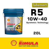 Shell Rimula R5 LE 10W40 CK4 DIESEL ENGINE OIL (20 liters)