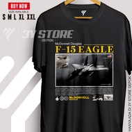 F15 EAGLE AMERICA FIGHTER JET T-SHIRT ARMY COLLECTION T-SHIRT 1 MEN'S/ WOMEN'S/ANAK-3Y STORE DEPOK
