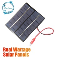 12V 2W Solar Panel Charger Power DIY Solar Cell Module Battery Waterproof for Car Outdoor Camp