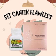 ⚡ *SET CANTIK FLAWLESS AMWAY*⚡TRIAL REPACK NUTRILITE BIO C & NUTRILITE PEPTIDE COLLAGEN