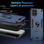 Kickstand Armor Shockproof Case OPPO A38 4G A58 A78 A17 A57 A74 A16 A16S Reno 8T Realme C55 C53 C35 