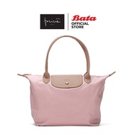 *Best Seller* Bata บาจา ยี่ห้อ PRIVE กระเป๋าถือสำหรับผู้หญิง กระเป๋าถือสะพายข้าง สายปรับได้ ผ้าไนลอน