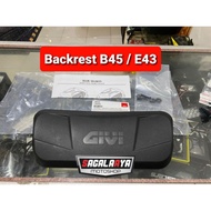 Backrest box givi e43 e43ntl e43adv BE43N back rest rubber original givi
