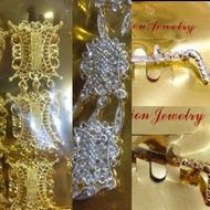 Bros / Rencong Pin / Aceh Door Pin / Acehnese 2 pcs Pin Tudung Kerongsang