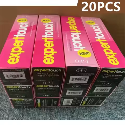 1/5/10/20PCS Lint-Free Cotton Pad Nail Polish Remover Wipes Napkins For Nail Art Gel Polish Remover 