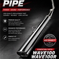 HONDA WAVE100 WAVE100R EXHAUST PIPE ASSY EKZOS PIPE MUFFLER COMP ASSY WAVE-100 WAVE-100R WAVE 100 WA