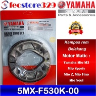 REAR BRAKE PADS FOR YAMAHA MATIC, MIO AND OTHERS 5MX-F530K-00 ORIGINAL