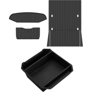 Motrobe Tesla Cybertruck Center Console Organizer and Tesla Cybertruck Floor Mats