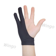 2 Fingers Drawing Glove Anti-fouling Artist Favor Any Graphics Painting Writing