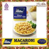 LA FONTE Elbow Macaroni Paste - 206 225gr [HALAL]