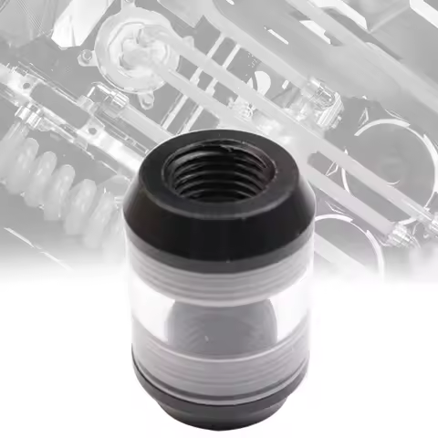 K1KF G1/4'' Inner Thread Water Cooling Flow Meter Filter G1/4 Inner Thread Fine Screen Funnel Shaped