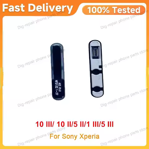 High Quality Tested Fingerprint Sensor Power Button Flex Cable For Sony Xperia 10 III/ 10 II/5 II/1 