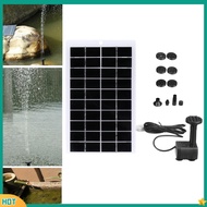 【xkky】 Solar Water Fountain Pump Kit 4W 5V Solar Water Pump with 9 Nozzles 50CM  Lift