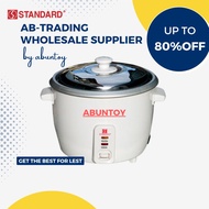 standard rice cooker Heavy Duty 3 Cups 2 Person 0 6 Liter Mini Rice Cooker w/ Glass Cover