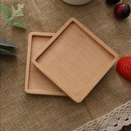 Wooden Coaster with Kraft Gift Box Suitable for Special Occassion Wedding / Mother's day / Hari Raya