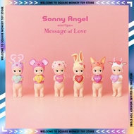 Sonny Angel Blind Box Message Of Love Series Enjoy Guess Bag Surprise Kawaii Anime Figure Room Decoration Toy Gifts
