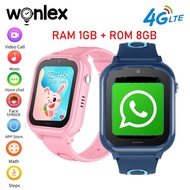 Wonlex KT28 Kids Smart Watch 4G LTE 1.69 inch screen Android 8.1 GPS Positioning SOS Children's Vide