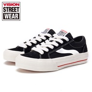 SMT🛕QM Vision Street Wear x Odd Astley Pro Classics Black Skateboarding Shoes Men Retro Low Top Suede Canvas Shoe Unisex