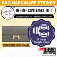 [𝐁𝐍𝐂𝐓👜]💛 Hermes Constance To Go Bag Hardware Protective Sticker | Full Coverage Bespoke Fitting Seal