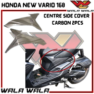 NEW VARIO 160 CLICK 160 CENTRE SIDE COVER CARBON 2PCS