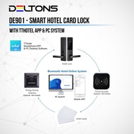 SMART HOTEL DOOR LOCK DELTONS CARD LOCK KUNCI PINTU KOST APARTEMENT