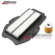 Oil filter High flow Air Intake Filter Cleaner Element Forair filter For Hyosung GV 650 GV650 QH650
