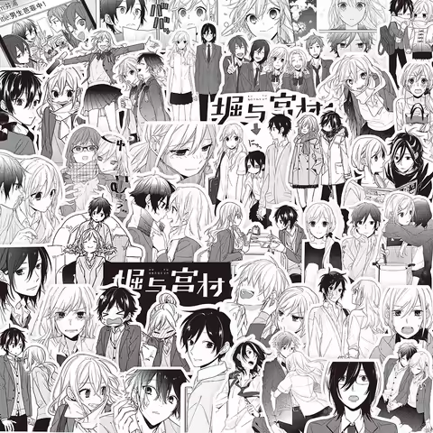10/30/75pcs Izumi Miyamura Hori Kyoko Stickers Anime Souta Yuna Horimiya Sticker Laptop Suitcase Scr