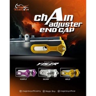 MAGIC BOY CHAIN ADJUSTER END CAP CNC - Y15/Y16