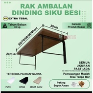SIKU Minimalist WALL SHELF. JUMBO IRON ANGLE SHELF SHELF.( Coating WIDTH 30 CM.)
