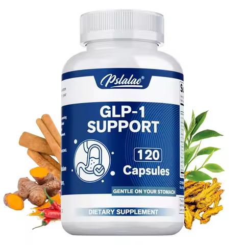 GLP-1 Support - Supports Metabolic Health, Curbs Food Cravings, Enhances Satiety and Promotes Digest
