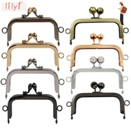 LILY Purse Frame Kiss Clasp, Vintage Metal Purse Clasp Frame, Bag Making Purse Frame DIY Craft