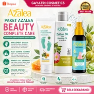 Azalea Beauty Complete Care Package - Hair Vitamins for Dry Hair, Olive Oil to Remove Scars, Softeni