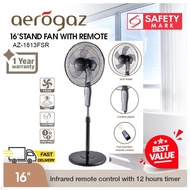 Aerogaz AZ-1613FSR 16"Stand Fan With Remote