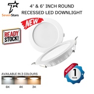Downlight LED 4inc / 6inch recessed (12W) & (18W) - Super Bright