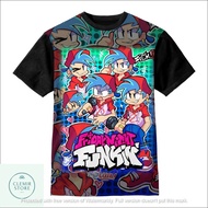 3D Kids T-Shirt | Printing Clothes - Friday Night Funkin Bf Anime Game Clothes for Ages 1-12 Years