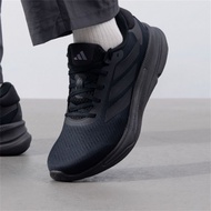 Adidas Comfortable All-Match PU Mesh Wear-Resistant Low-Top Running Shoes Men's Black IH2580 Autumn 