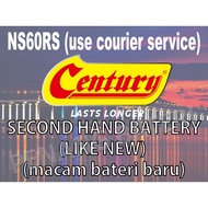 CENTURY MARATHONER MAX NS60RS 55B24RS second hand battery (macam baru lagi)