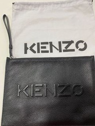 限時特惠5天台北專櫃購買Kenzo經典手拿包