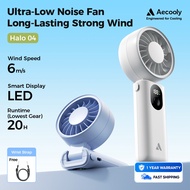 Aecooly Mighty Portable Handheld Fan Mini Fan | 20H Max Cooling Time| 3 Flexible Modes | 5 Speeds Wi