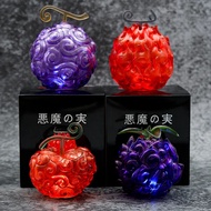 GK ONE PIECE Devil Fruit Model Action Figure Demon Op-Op Fruit Flame-Flame Fruit Gum-Gum Fruit Luminous Collection Doll Toys