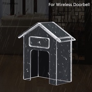 Fitow Waterproof Cover For Wireless Doorbell Smart Door Bell Ring Chime Button FE