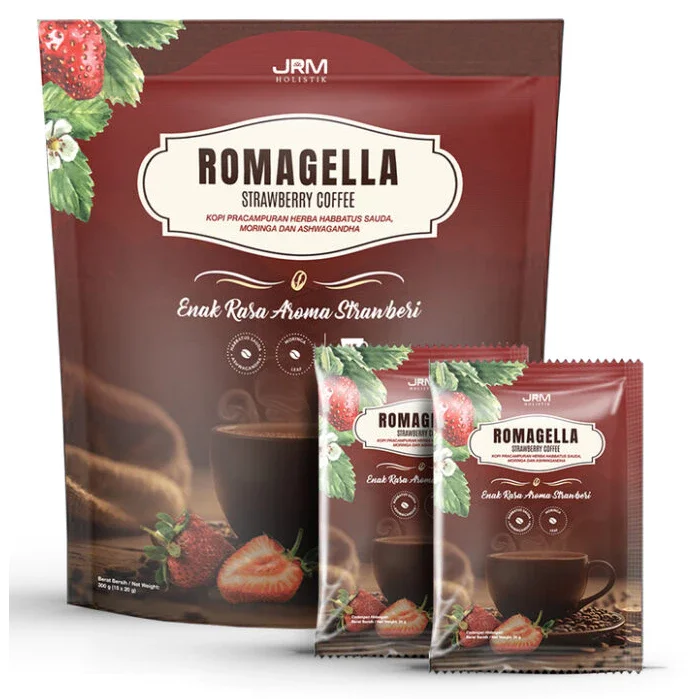 KOPI ROMAGELLA JAMU RATU MALAYA (JRM) ORIGINAL 100% TERLAJAK MURAH