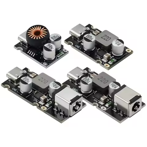 QC4.0 QC3.0 Type-C USB PD65W Fast Charging Adapter Module DC8-32V 3.25A 65W Step Down Module For Hua