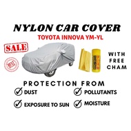 TOYOTA INNOVA YM-YL NYLON CAR COVER PROTECTIONWITH FREE CHAM