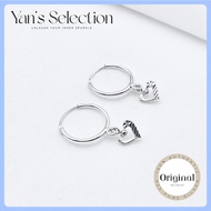 YANS  Designed Original 925 Silver Earring Hoop