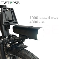 TWTOPSE German Standard 1000 Lumen Bike Light with Mount Bracket For Brompton Folding Bicycle 3SIXTY PIKES Lights Holder Fit Front Hole Dahon Tern Crius FNHON