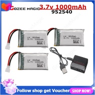 3.7V 1000mAh 25c 952540 แบตเตอรี่ Lipo สำหรับ Syma X5 X5C X5SC X5SW TK M68 HQ-905 X705C CX30 KY601SR